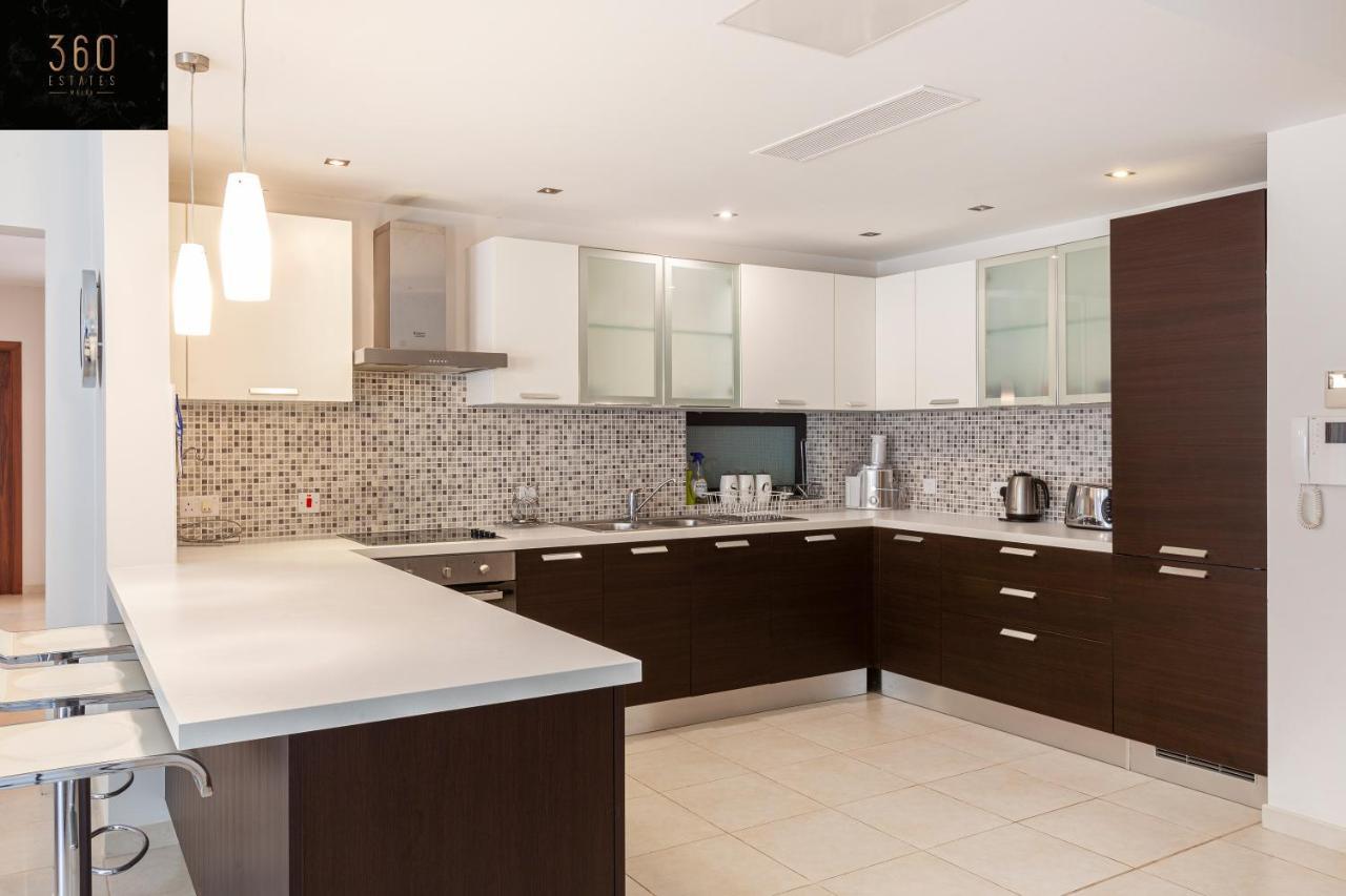 Апартаменты Pender Lux Complex - 3Br Unit With Private Parking By 360 Estates Сент Джулианс Экстерьер фото