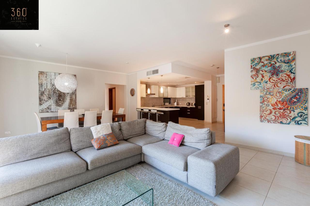Апартаменты Pender Lux Complex - 3Br Unit With Private Parking By 360 Estates Сент Джулианс Экстерьер фото