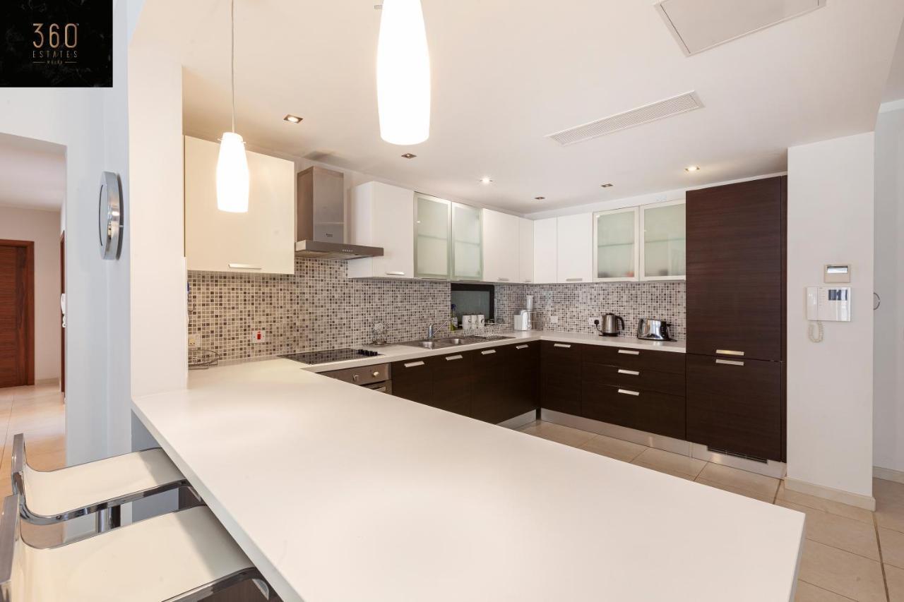 Апартаменты Pender Lux Complex - 3Br Unit With Private Parking By 360 Estates Сент Джулианс Экстерьер фото