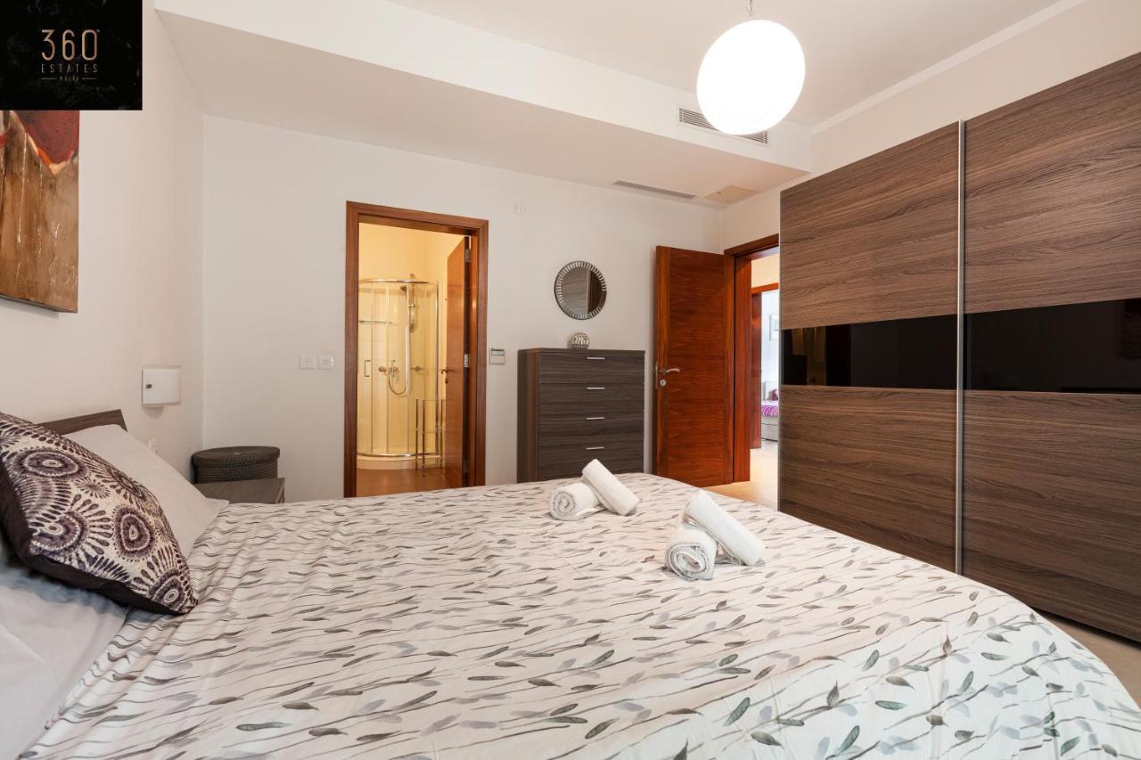Апартаменты Pender Lux Complex - 3Br Unit With Private Parking By 360 Estates Сент Джулианс Экстерьер фото